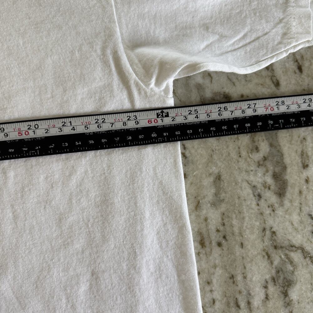 VTG 90s Wild Cats T-Shirt Sz 2XL White Tiger Lion Tee Graphic Cat Lover Vintage - Picture 5 of 7